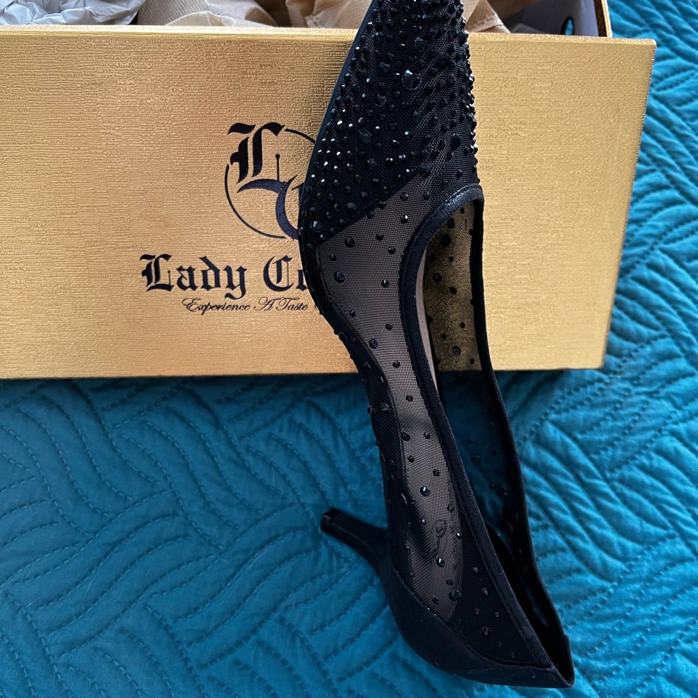 Never worn! Black dress shoes